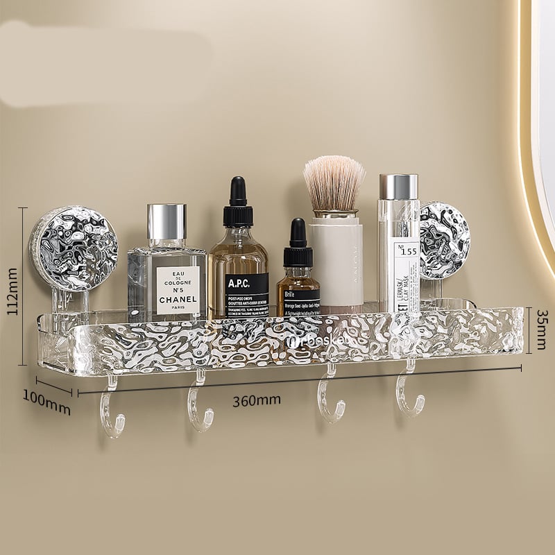 ✨Light luxury style punch-free storage rack