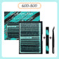 DIY Lash Clusters Kit 144 PCS Medianoche