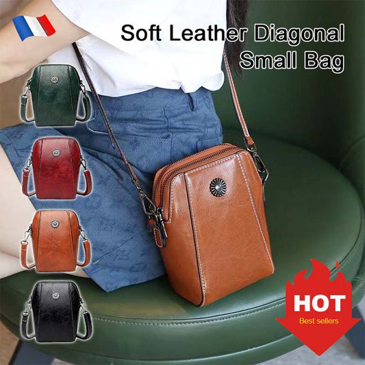 Bolso bandolera francés con conchas que combinan con todo