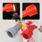 100pcs Safety Double-Winged Groove Crimping Cap HP Series