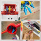 100pcs Safety Double-Winged Groove Crimping Cap HP Series