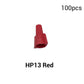 100pcs Safety Double-Winged Groove Crimping Cap HP Series