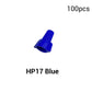 100pcs Safety Double-Winged Groove Crimping Cap HP Series